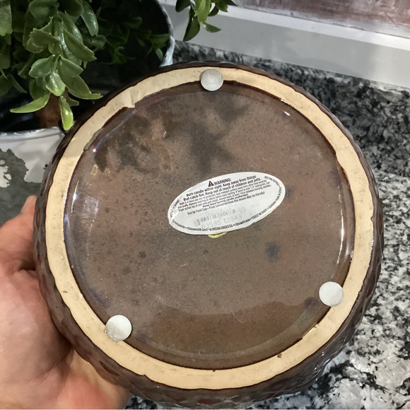 Beautiful, Large & Like New Ceramic Crafted Candle Holder - Planter - Very Nice - Picture 9 of 12